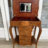 Dressing table in wood marquetry