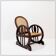 Art Deco armchairs in wood, with cane seat and backrest, circa 1930.