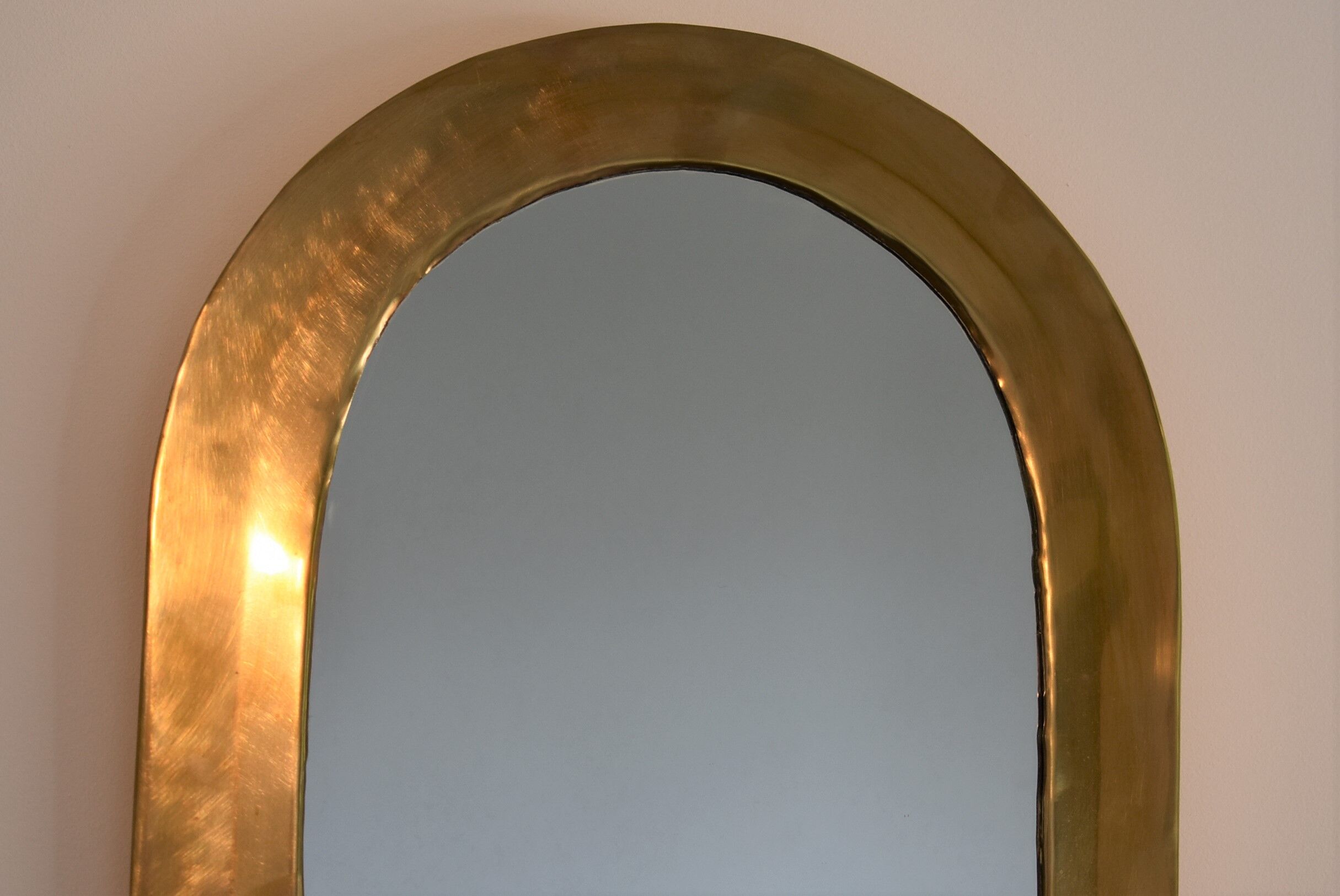 Brass mirror 31x51cm