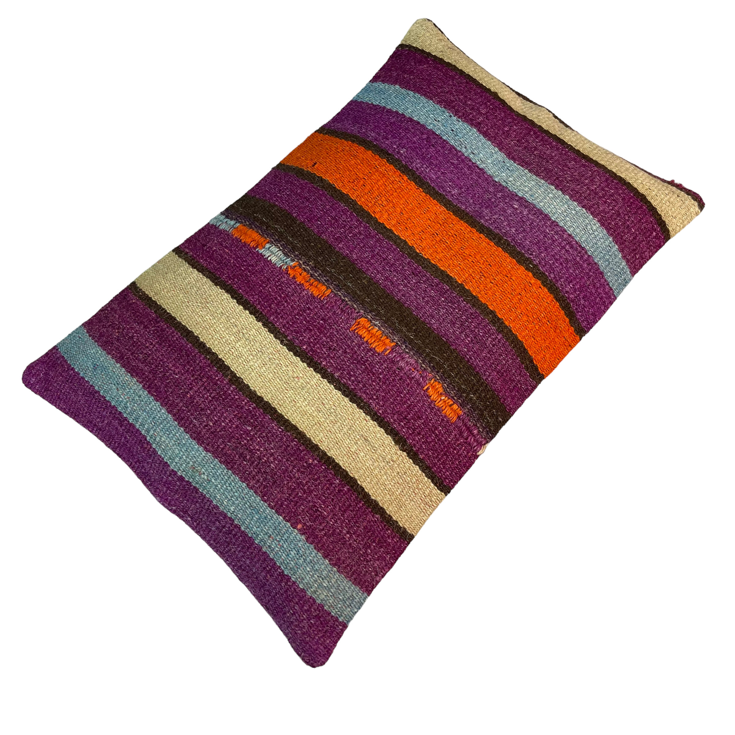 Vintage turkish kilim pillow cover