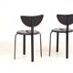 Pair of chairs Bent Krogh 1980's