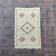 Light khaki Moroccan Berber rug