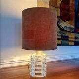 Mid-Century Modern Poliarte Murano Glass Table Lamp, Italy, 1960s (2 available)