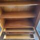 Buffet - bibliothèque vitré avec 2 tiroirs