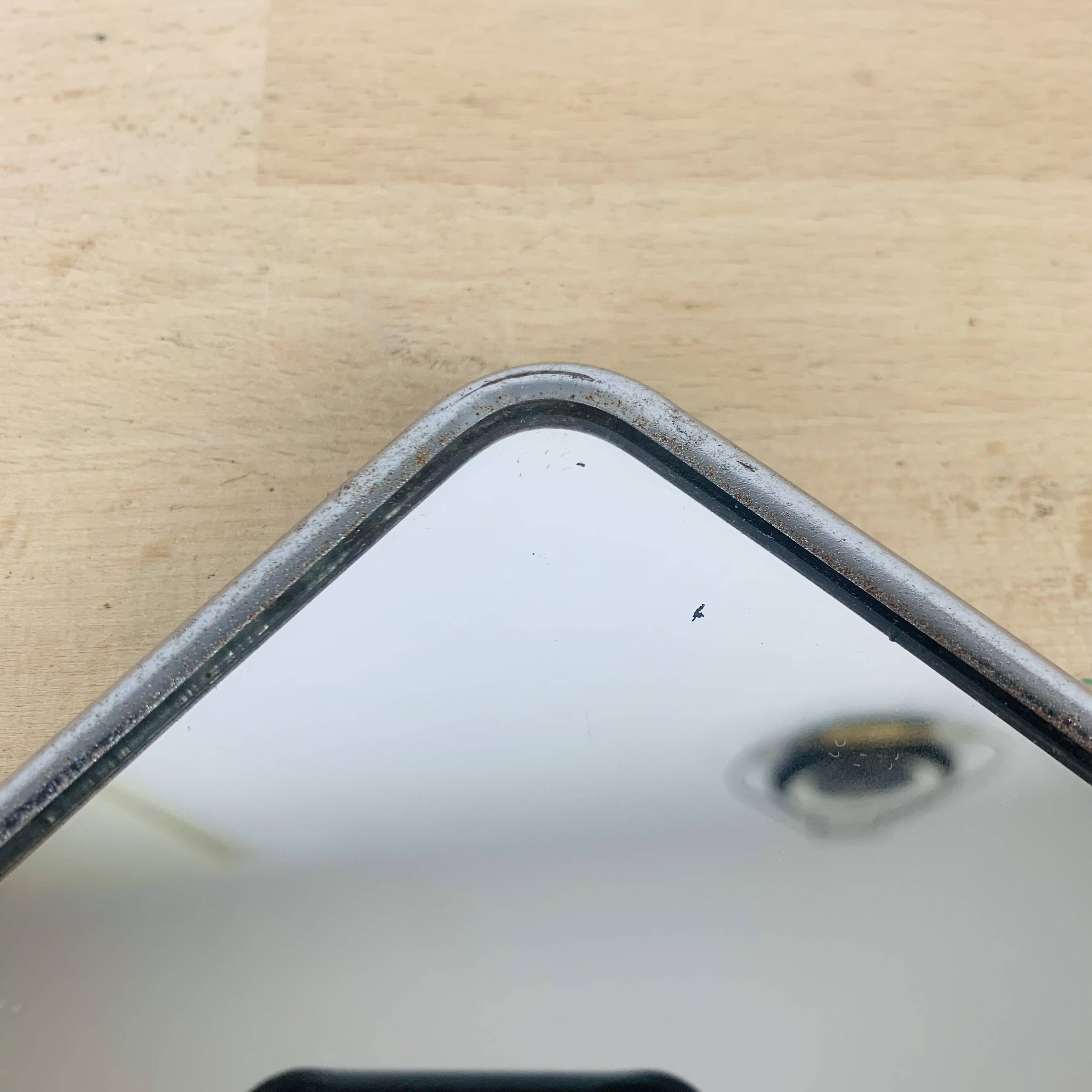 Vintage barber mirror