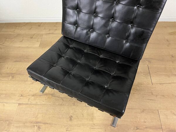 Fauteuil Barcelona de Ludwig Mies van der Rohe édition Knoll