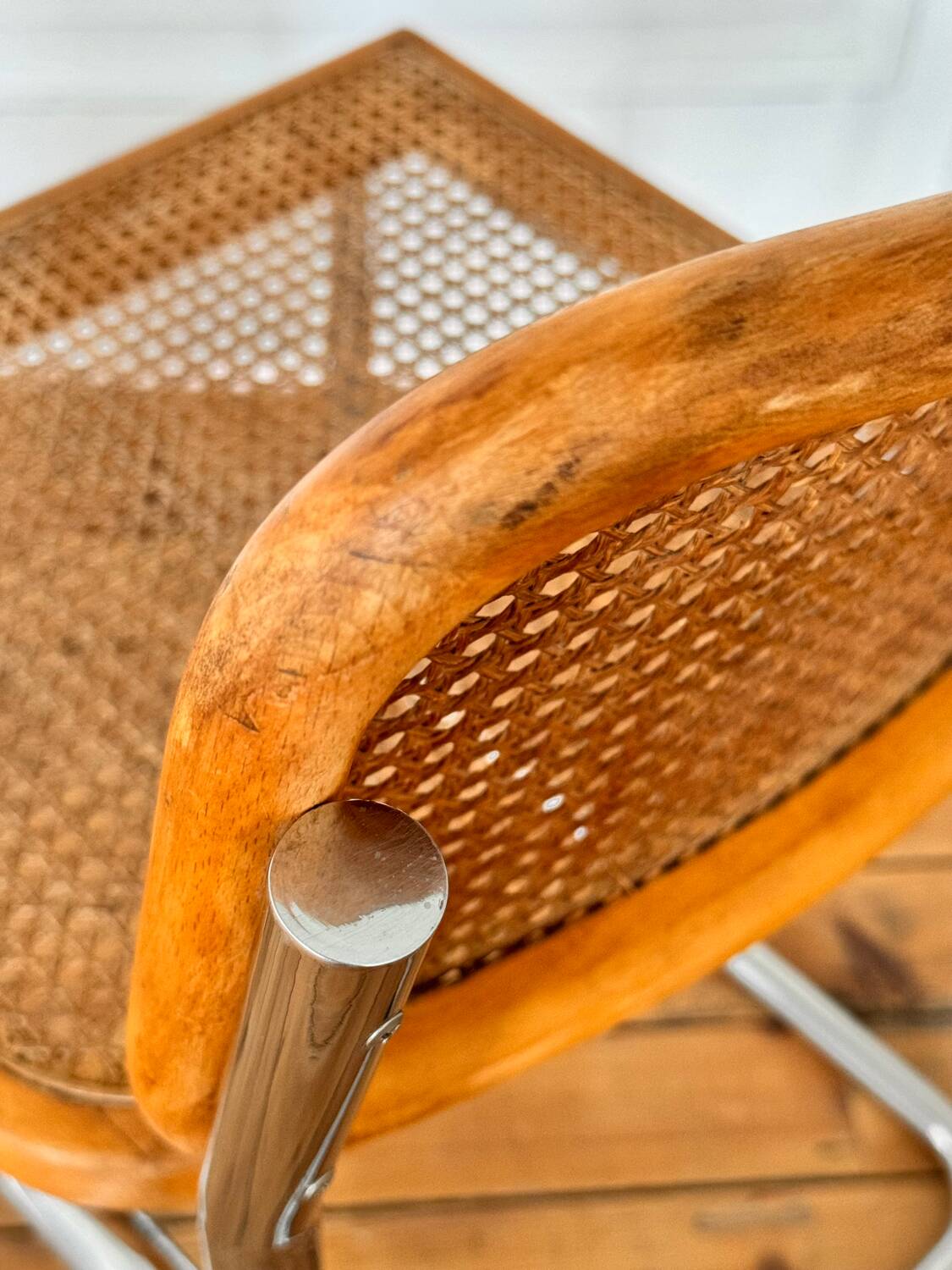 Chaise Marcel Breuer B32, made in Italy