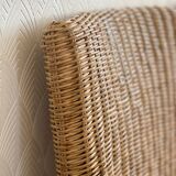 4 vintage rattan chairs