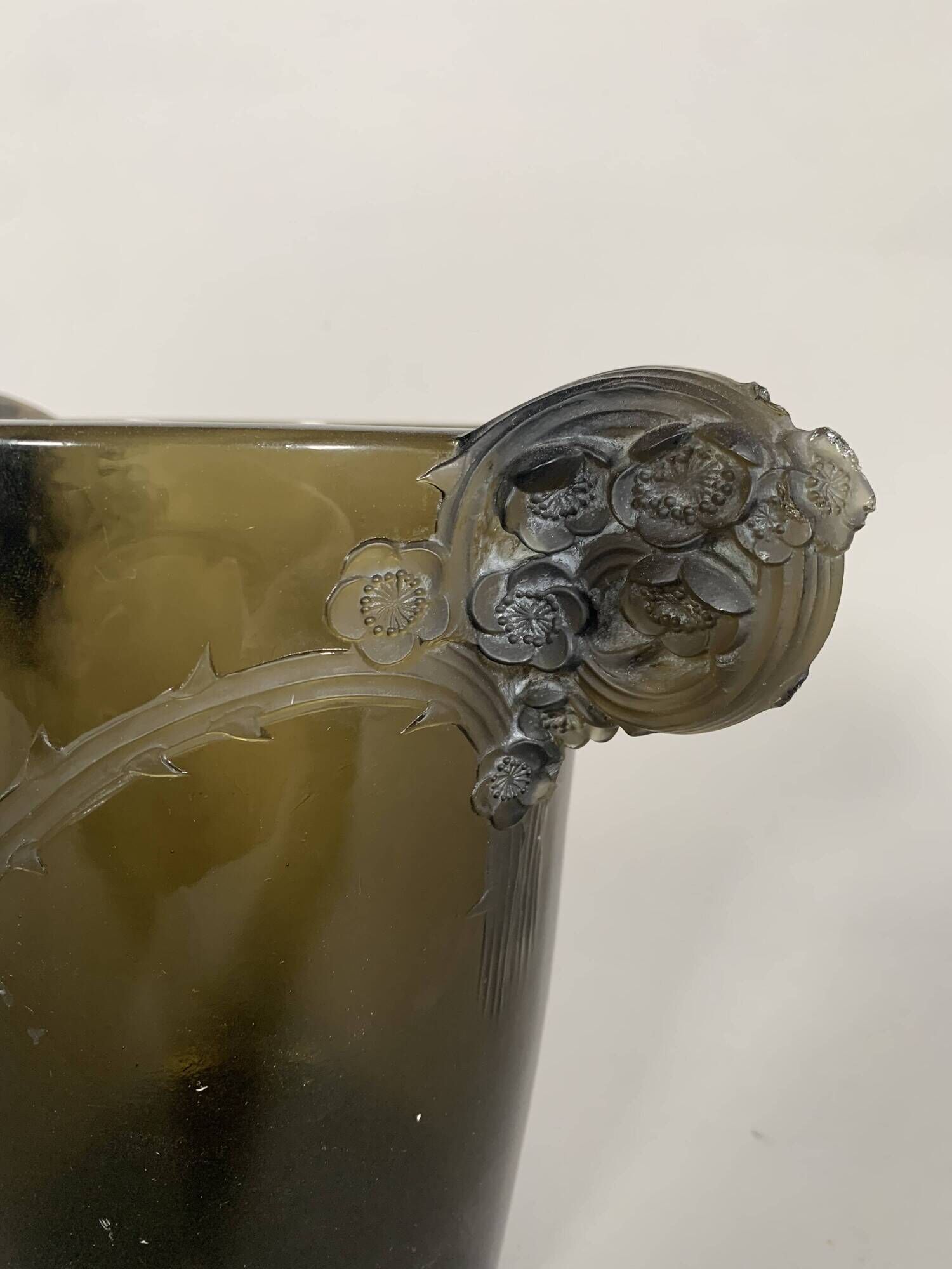 René Lalique (1860-1940) Vase "chamarande" (1926) Art Deco 20th Century