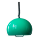 70's hanging lamp green, vintage lamp, pop art