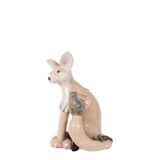 Valérie Courtet. Fennec fox in glazed stoneware. Contemporary work.
