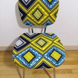 Chaise vintage relookée wax