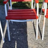 8 Tolix T2 armchairs