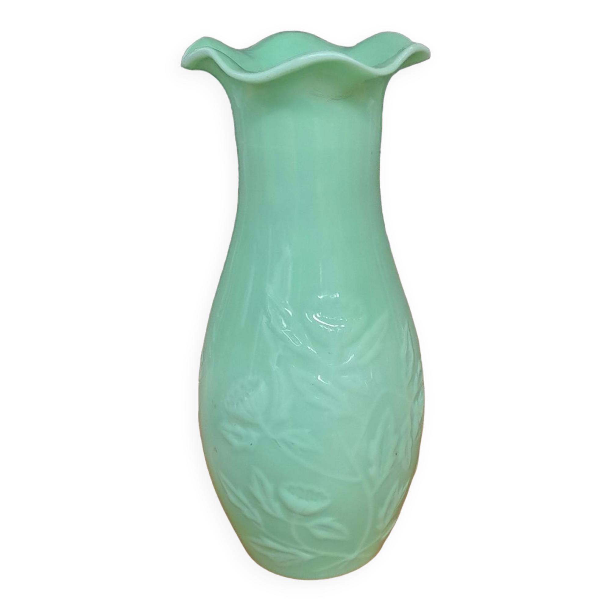 Fair opaline vase