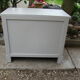 Commode 4 tiroirs ancienne gris