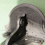 Napoleon III wall console in blackened wood