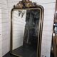 Napoleon III mirror from the 19th century with gold leaf, 190cm H