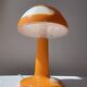Vintage Skojig orange mushroom lamp, IKEA vintage