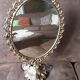 Miroir laiton ancien