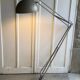 Grey metal floor lamp - industrial style