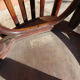 Set of 4 bistro chairs in curved wood Thonet