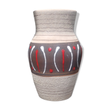 W.Germany Vintage 60s vase in matt glazed ceramic