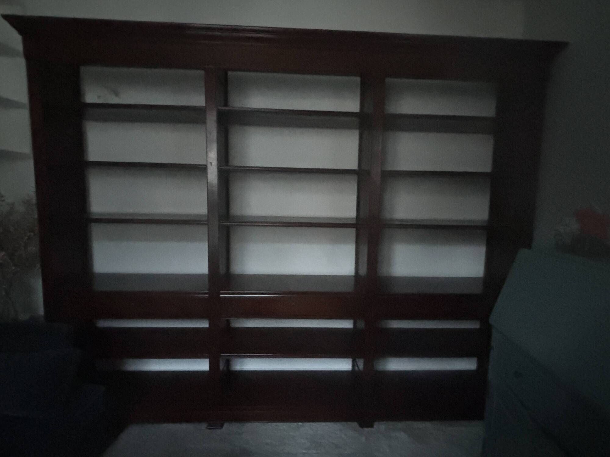 Mahogany library