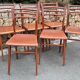 Suite de  8 chaises de Bistrot vintage années 1960