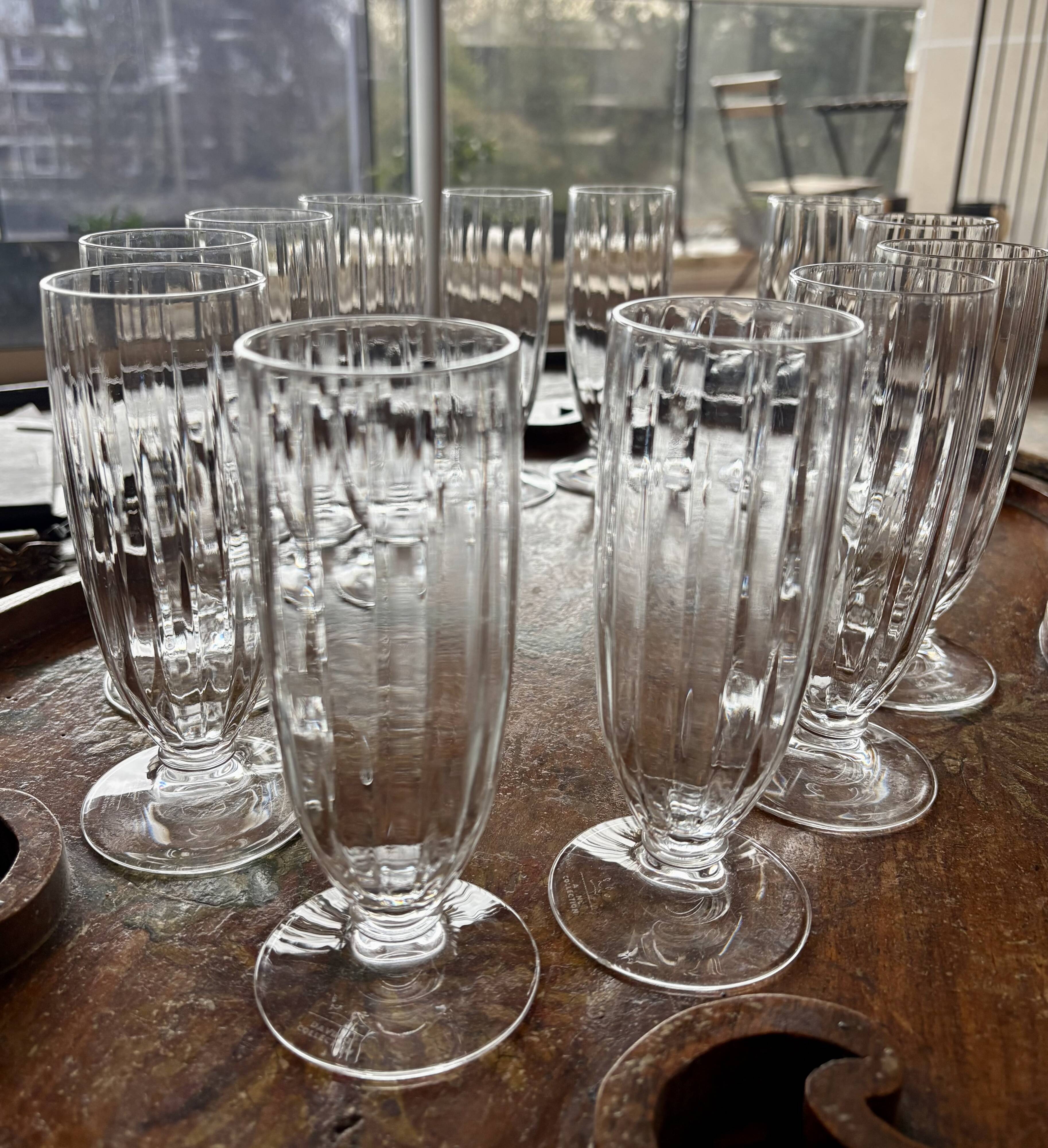 Champagne flute Cristal Design