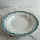 Set of 3 deep plates in ironstone LG Récamier