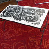 Table low ceramic Bruandet