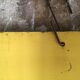 Painted metal plate 1mx1m 60s closing workshops