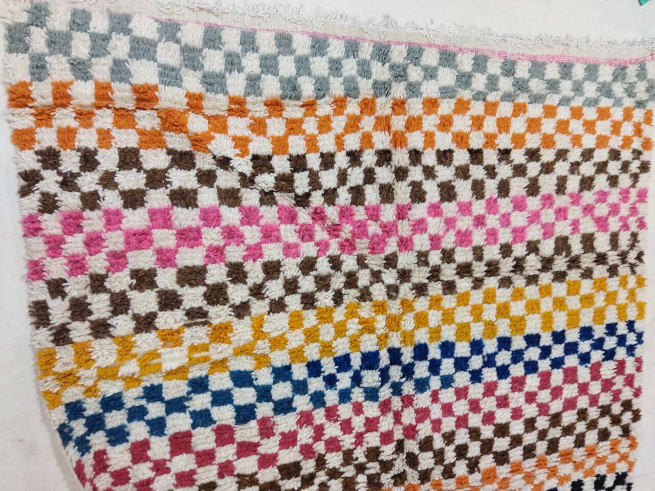 Handmade Moroccan Berber rug 286 X 190 CM