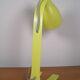 Metal desk lamp to install , Vintage design , anise green fork foot