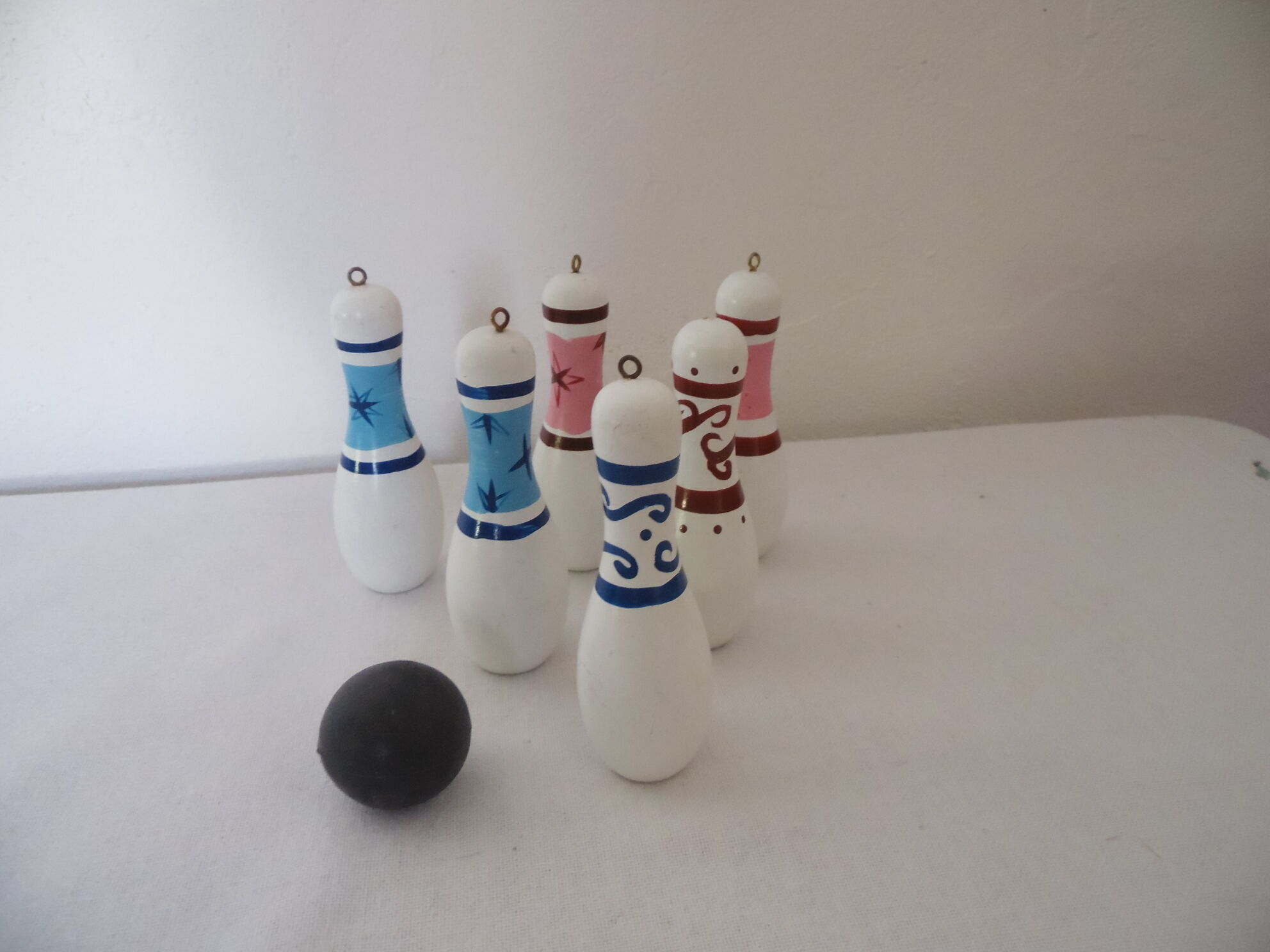Wooden bowling