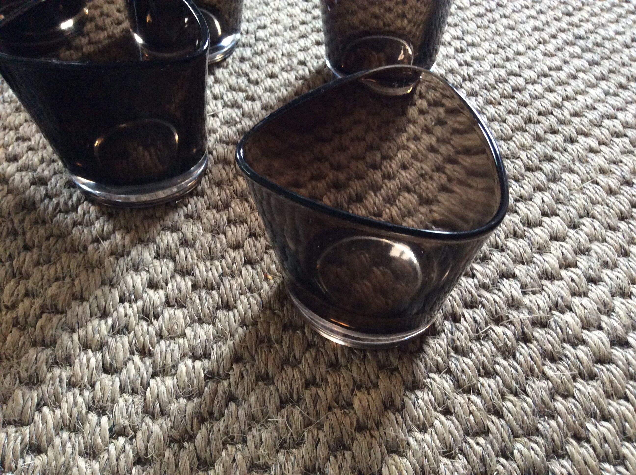 Series of 6 glasses