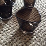 Series of 6 glasses