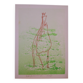 Etching - aquatint - Bernard Childs - Noël 1981