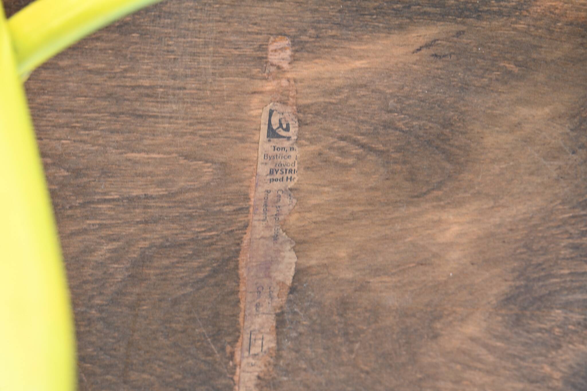 1960s beech armchair by TON, Czechoslovakia