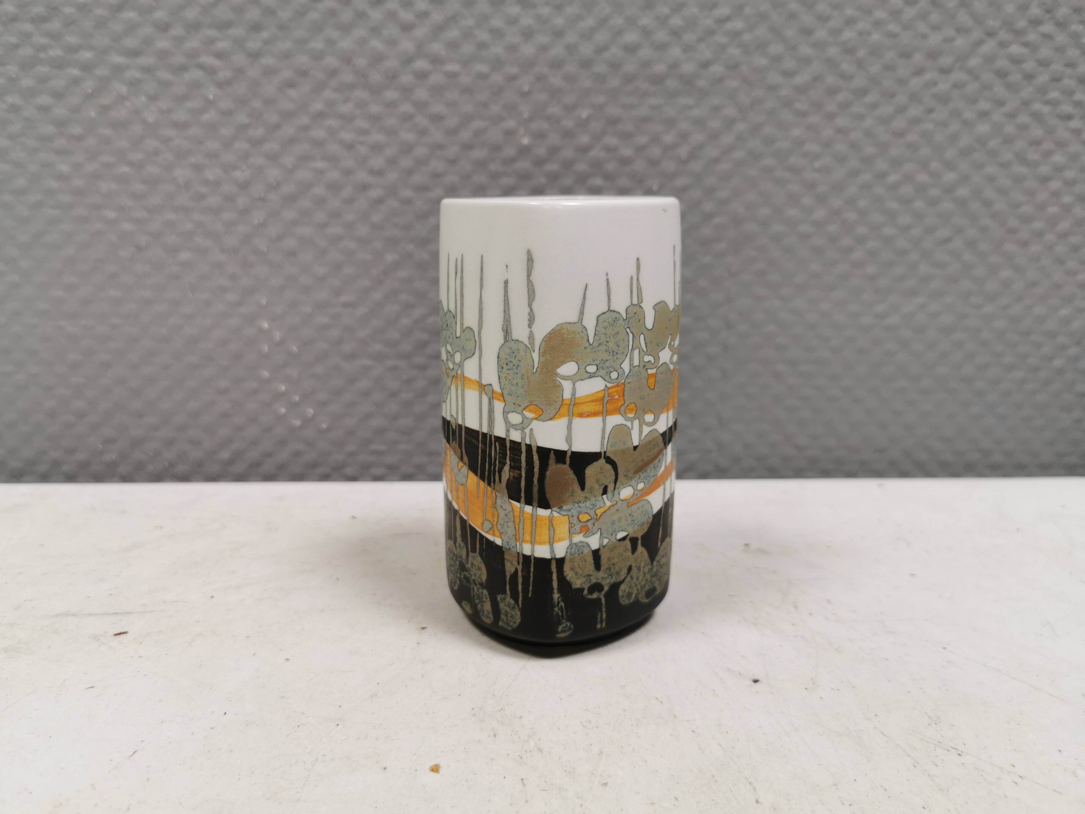 Faience vase from Royal Copenhagen, designed by Ivan Weiss (IW).