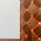 Mid-century Swedish wood veneer table lamp from Vamhus, 1960s.