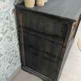 Meuble de métier patiné, rénové