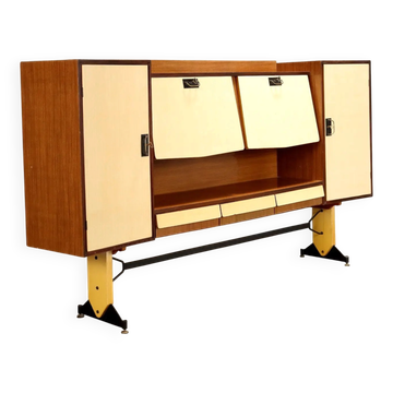 Vintage two-tone laminate sideboard, design, Italy, 1960s