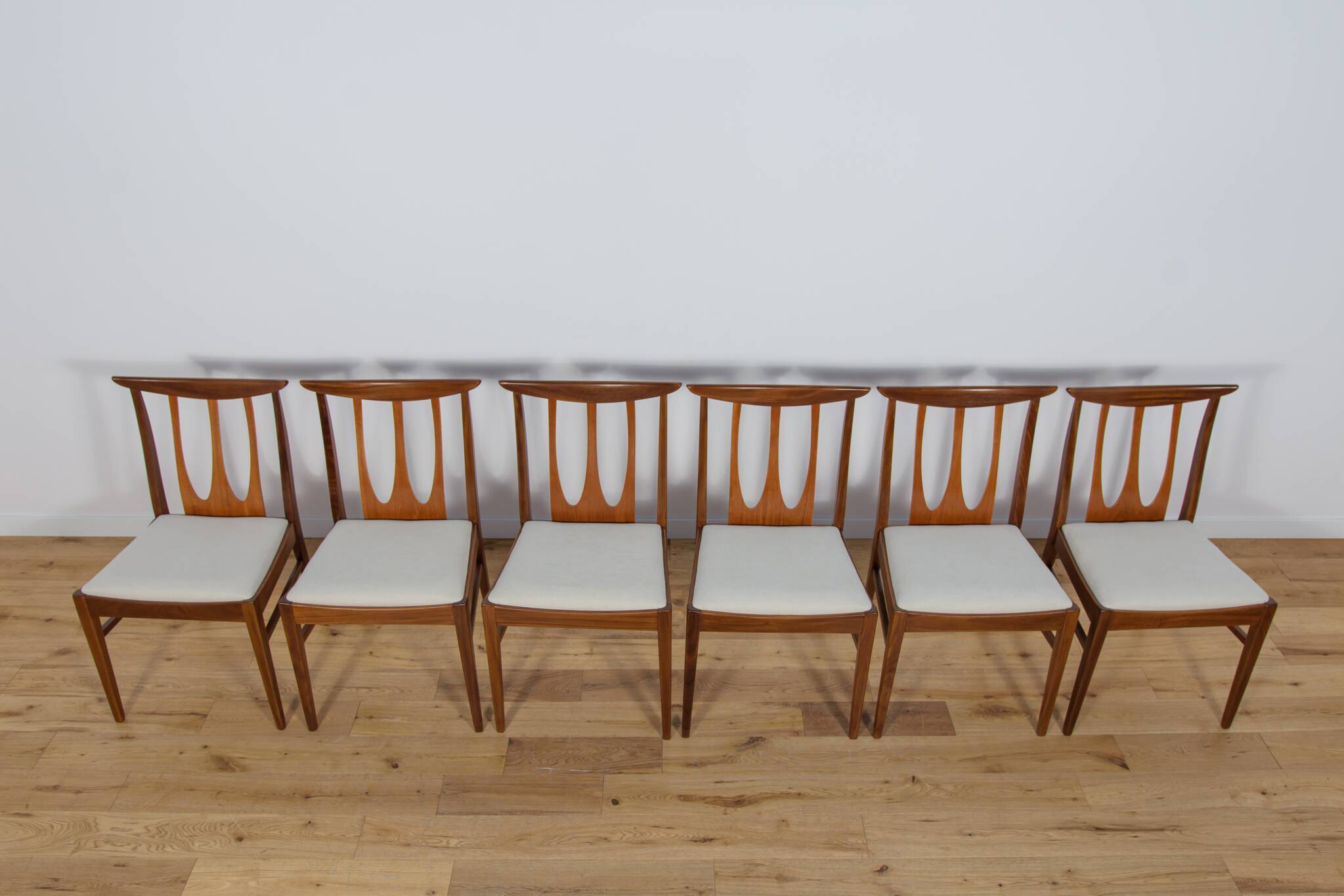 Brasilia Dining Chairs from G-Plan, 1960s, Set of 6