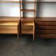 Bibliothèque modulable  Peter Petrides Interna Wandmöbel Années 70