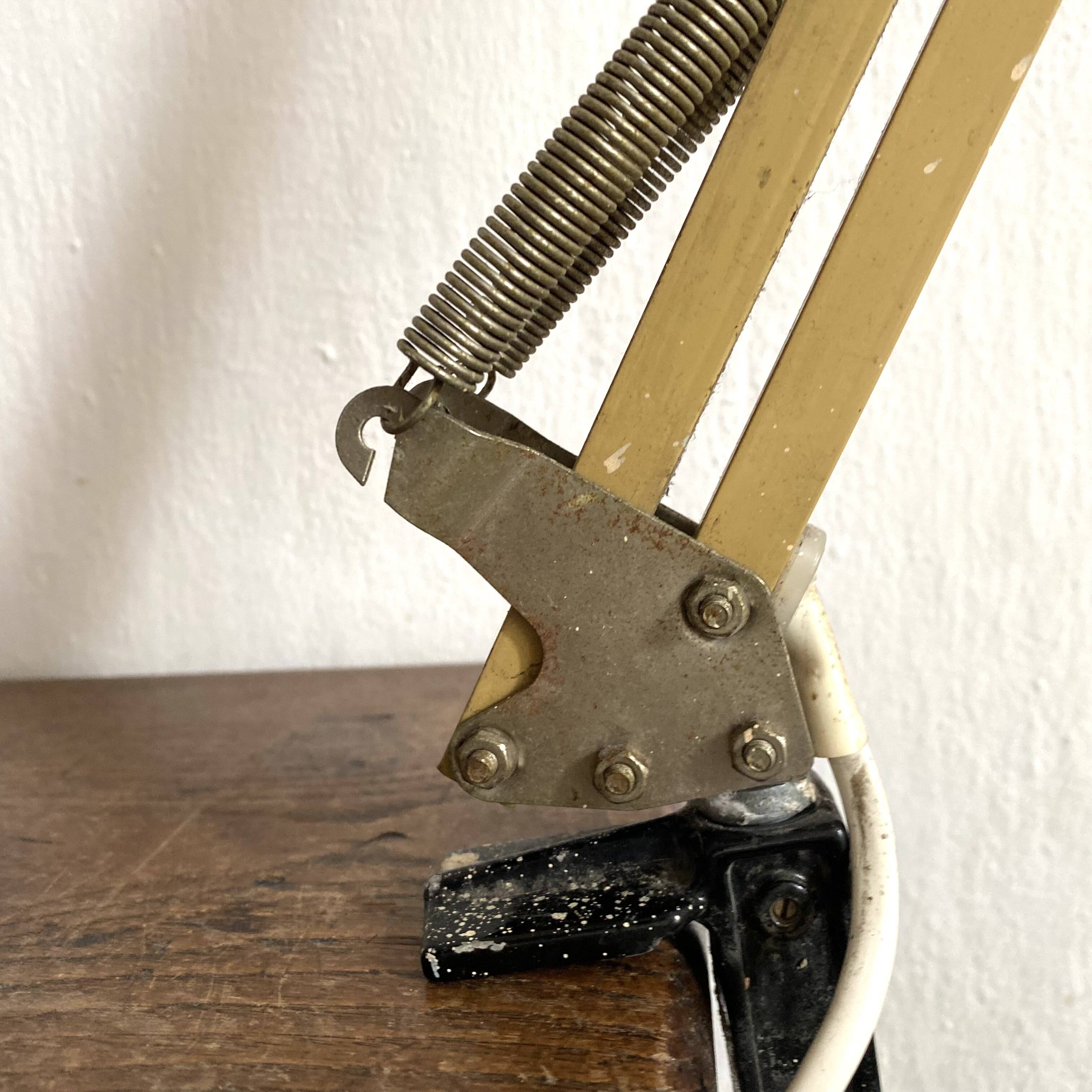 Architect desk lamp, 70s workshop