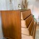 Commode à ailettes vintage