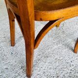 Pair of Baumann bistro chairs, circa 1950's