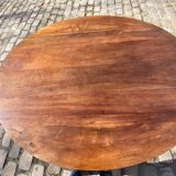 Table ovale à rabats