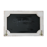 Coat hook slate board